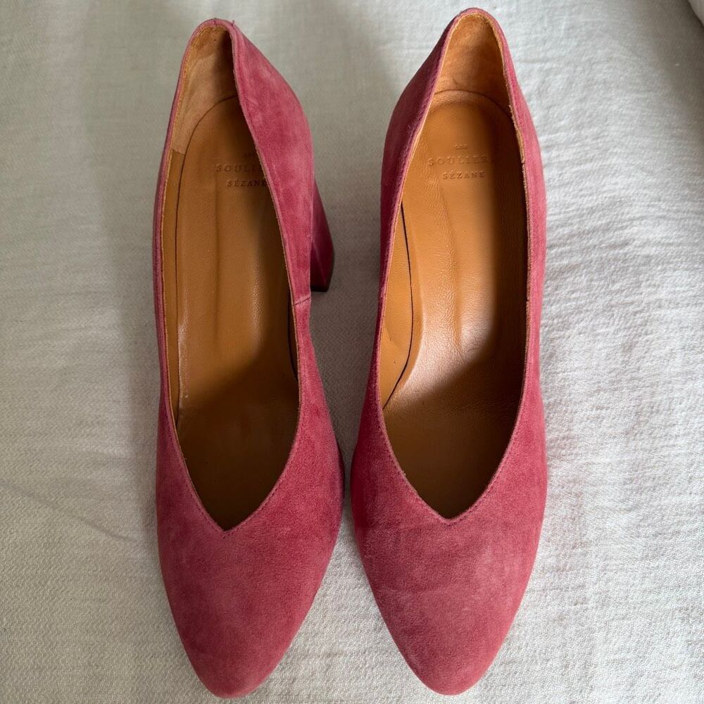 Sezane Alice High Heels 40 Peony - Picture 5 of 10